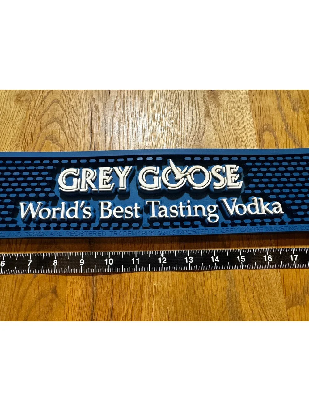 Grey Goose Vodka Bar Rail Mat 23.5
